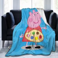 Lightweight Blanket , Bbq Paint With Peppa Online Art Class 10 The Blanket Is Light And Fluffy Seamless Hypoallergenic , Warm Throw Blanket For Couch Bed Living Room GT