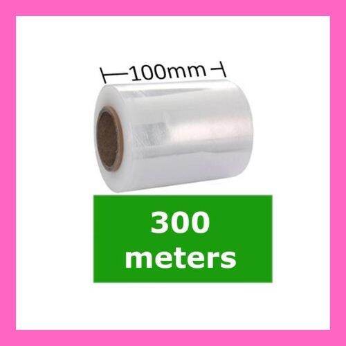 STRETCH WRAP /CLING WRAP /JACK WRAP /STRETCH FILM (100mm x 300Meters) Lazada PH