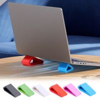 Portable Laptop Stand Radiator Random Desktop Holder for Macbook Notebook Silicone Bracket Stable Winder Holders Laptop Stands