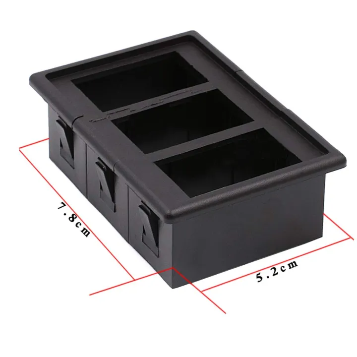 Automotive Mount Toggle Switch Housing High Reliability and Stable