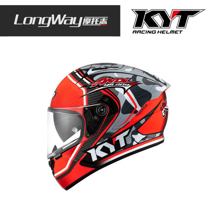 Kyt carbon fiber helmet racing motorcycle helmet for men and women ...