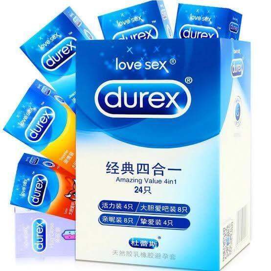 Durex Love Sex Amazing Value 4in1 24pcs Lazada Ph 9431