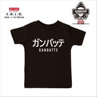 เสื้ เสื้อยืด พิมพ์ลายการ์ตูนอนิเมะ Karimake GANBATTE Spirit สไตล์ญี่ปุ่นS-5XL  YJW5