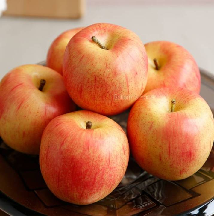 แอปเปิ้ลปลอม-แอปเปิ้ลแดง-แอปเปิ้ลกาล่า-แอปเปิ้ลเขียว-แอปเปิ้ลเหลือง-ผลไม้ปลอม-แอปเปิ้ลจำลอง-งานสวย-ลูกใหญ่