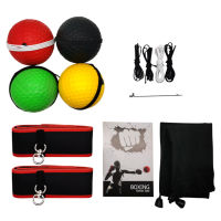 Fitness Boxing Reflex Ball Set Training Speed Control Family Members Funny Punching Playing Sports Equipment Elastic Headband