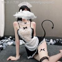 【CW】✤  Bed Uniform Seduction Role-playing Passion-free Transparent Bow Maid Outfit Erotic