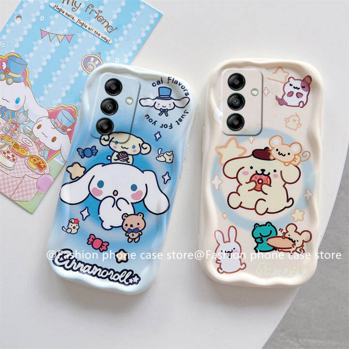 phone-case-เคส-samsung-galaxy-a14-a24-4g-a34-a54-5g-lte-a04-a04e-a04s-a03s-a02s-a03-a02-น่ารักการ์ตูนมาการองเคสปกป้องเลนส์ซิลิโคนนิ่มฝาครอบหลัง2023