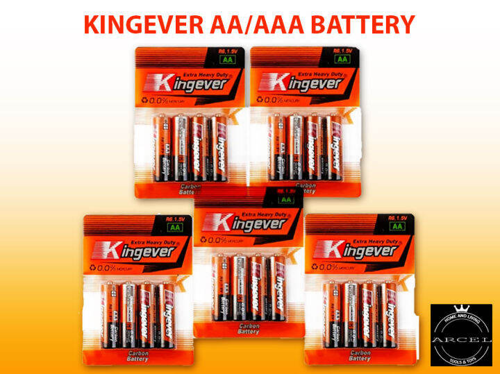 Battery King Ever 3AAA/2AA Lazada PH