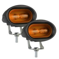 หลอดไฟเลนส์สปอร์ตไลท์คู่ขนาดเล็กสำหรับรถ SUV ขนาดเล็ก2ชิ้น6LED 60W 6000K/3000K