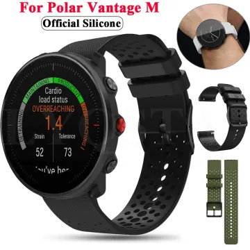 Silicone Replacement Wristband for Polar Vantage M - Official Silver Buckle  Bracelet by Easyfit | Fruugo BH