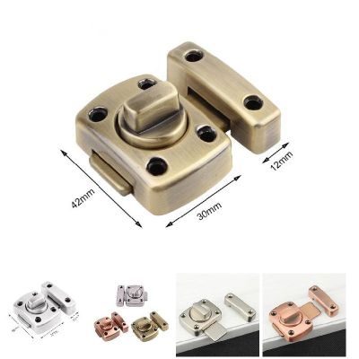 【LZ】 1 Pcs Zinc Alloy Thick Anti-theft Security Door Rotate Latch Slide Lock for Gate Cabinet Window Hot Sale