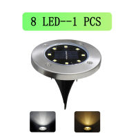 Outdoor Garden Solar Underground Light 81220 LED Villa Front Lawn Decorative Lamp Waterproof Supplies For Pathway Lawn Lights