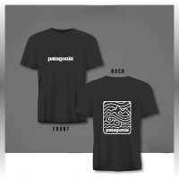 เสื้อยืด Patagonia พิมพ์เสื้อเชิ้ตผู้ชายสตรีทเสื้อยืดผ้าฝ้าย100%