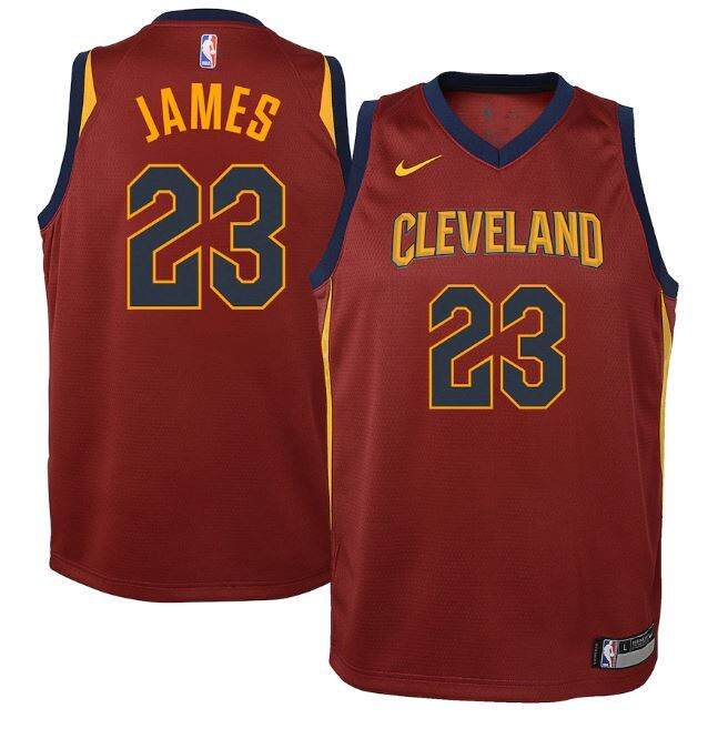 lebron authentic cavs jersey