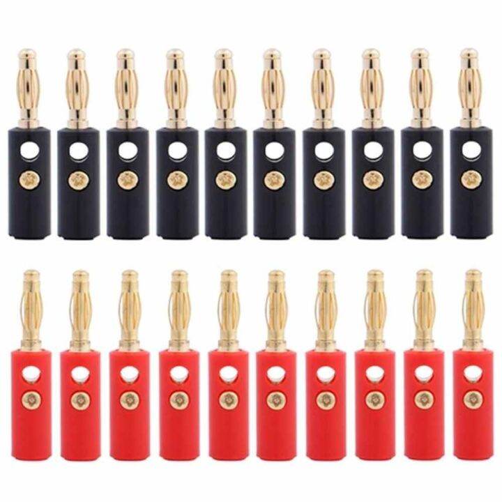 3mm Gold Plated Speaker Banana Connector Horn Speakers Banana Plug