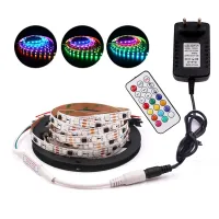 WS2811 LED Strip DC12V Full Color Addressable Pixel Ribbon Flexible Digital Tape Rope Lights 30/60Leds RGB Lamp With Remote