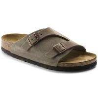 Hot ”Original 2020 New Birkenstock Men Fan Favorites Zurich Suede Leather taupe