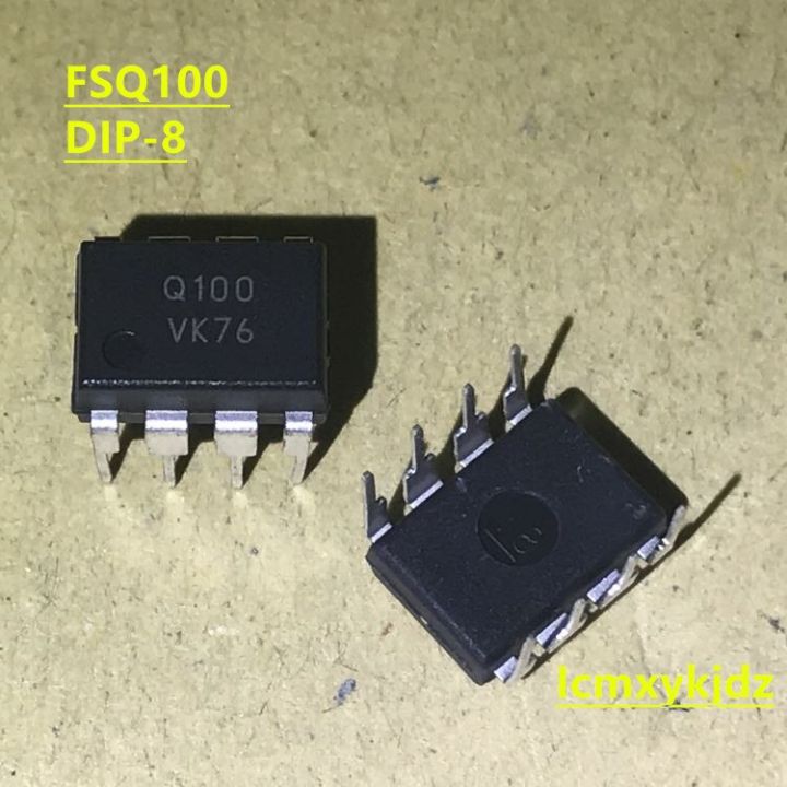 5ชิ้น/ล็อต Fsq100 Q100 650V Dip-8ผลิตภัณฑ์ของแท้จัดส่งรวดเร็ว