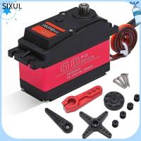 SIXUL 60กก. 80กก. 8.4V เซอร์โวดิจิทัล 180องศา DS5160 DS5180 เซอร์โวเซอร์โว ที่มีคุณภาพสูง กันน้ำกันน้ำได้ เซอร์โวมอเตอร์ สำหรับ 1:5 RC รถ SAVOX-0236 losi HPI arrma โมเดลรถโมเดล