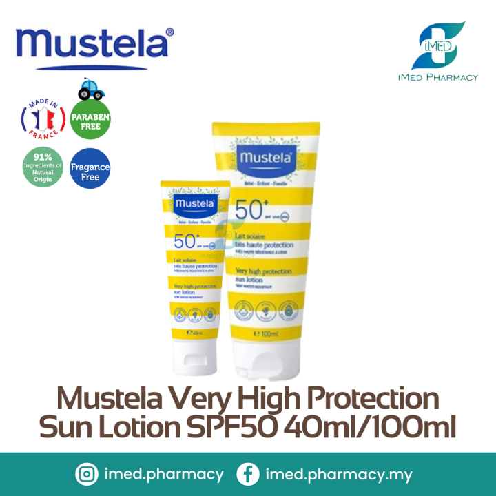 Mustela Very High Protection Sun Lotion For The Face main image 1