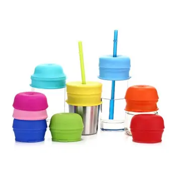 Boon SNUG Stretchy Silicone Reusable Spout Lids Spout with