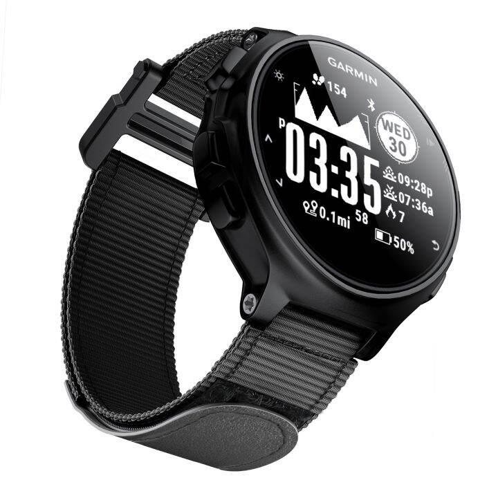 สายนาฬิกาไนล่อน-garmin-forerunner-235-สายนาฬิกาข้อมือสำหรับเปลี่ยนใช้ได้กับ-garmin-forerunner-235-220-230-620-630-735xt