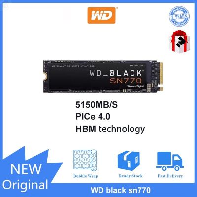 ลด 50% (พร้อมส่ง)Wd black sn770 M. 2 โซลิดสเตทไดรฟ์ SSD สําหรับแล็ปท็อป(ขายดี)