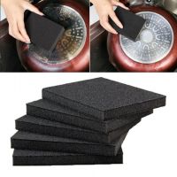 1/3 Piece Black Powerful Magic Sponge Cleaning Brush Alumina Emery Dishes Cleaning Sponge Kitchen Pot Pot Window Glass Cleaning