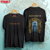 2023 NewT เสื้อ Tops Unisex Zodiac Sign Design สำหรับผู้ชายผู้หญิงเสื้อเสื้อผ้า Tees Aquarius