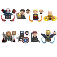 Kids Toys Marvel Mecha Figures Building Blocks Spider Man Bricks Mini Dolls Toys For Boys Christmas Gifts