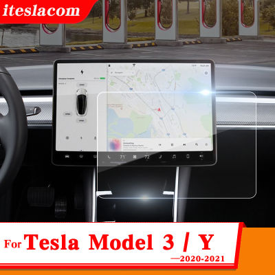 15Inch Model 3 Y 2021 Car Screen Tempered glass Protector Film For Tesla Model 3 Accessories Navigator Touch Display HD Film