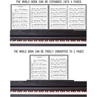 ；。‘【 PTNOKA Sheet Music Folders Music Stand Accessories Music Binder 4 Pages Expand Spiral-Bound 40 Pockets