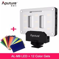 INSTOCK Aputure AL-M9 Pocket LED Video Light on Camera Studio Light Rechargeable Photo Light CRITLCI 95 for Canon Wedding Film