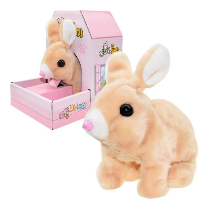 Bunny Toys Electric Rabbit Electronic Interactive Pet Rabbit Realistic