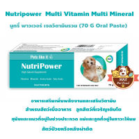 Nutripower  Multi Vitamin Multi Mineral นูทรี่ พาวเวอร์ เจลวิตามินรวม (70 G Oral Paste)