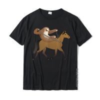 Funny Sloth Riding Horse For Sloths Costume Lover Gift Tee T-Shirt Custom Tops T Shirt New Coming Cotton Mens Top T-Shirts