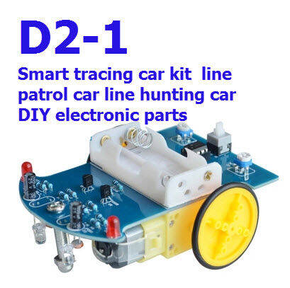 D2-1 diy kit Intelligent tracking the car kit D2-1 patrol car parts ...