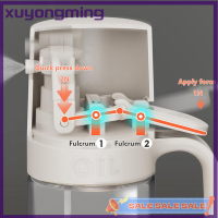 ขวดเสปรย์น้ำมัน Xuyongming ขวดน้ำมันมะกอก250มล. แก้วบอโรซิลิเกตทรงสูงเครื่องสเปรย์น้ำมันคุณเครื่องจ่ายน้ำมันสำหรับห้องครัวหม้อทอด Air Fryer