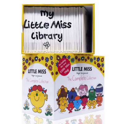 Mr. Qis Miss Miao series: Little Miss Misss 37 interesting stories complete set gift boxed English original picture book 37 childrens emotion management EQ enlightenment cognition English picture book parent-child interaction