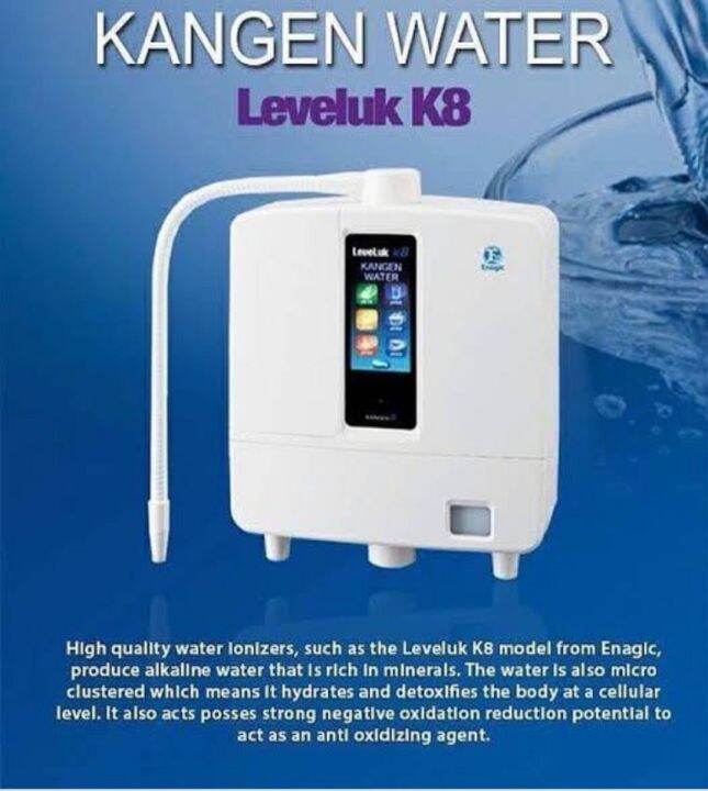 K8 (Kangen 8) Kangen Water Machine Lazada PH