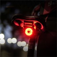 ♦❅ ZK30 Cycling Taillight Bicycle Smart Auto Brake Sensing Light Waterproof IPx6 Charging Bike Rear Light MTB Bicycle Bike Light