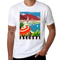 New Ascona Switzerland T-Shirt Anime t-shirt plus size tops anime clothes funny t shirts for men 4XL 5XL 6XL