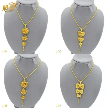 Gold chain deals pendant price