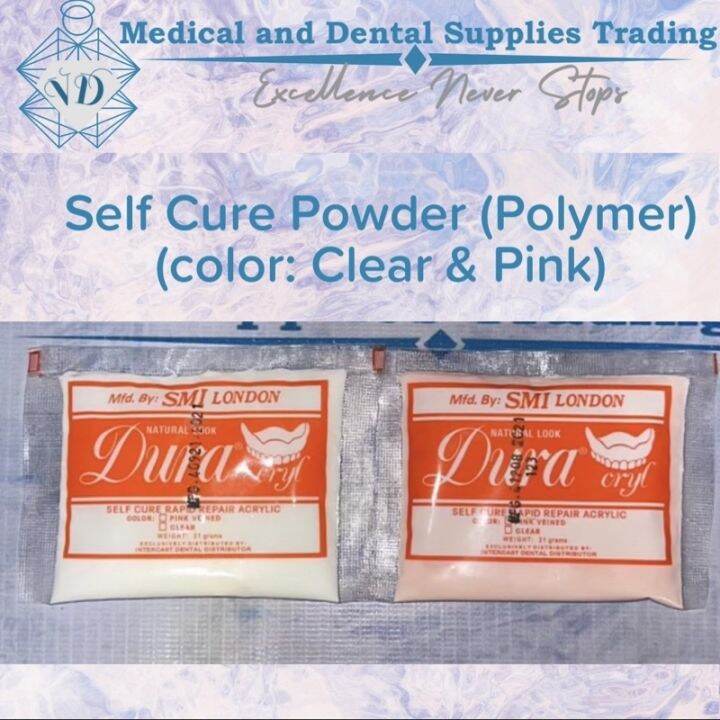 Self Cure Powder (Polymer) Pink Clear Lazada PH