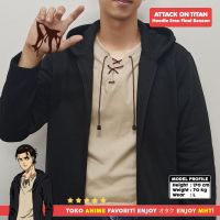 เสื้อแจ็กเก็ตคอสเพลย์ Attack On Titan Eren Yeager Final Season Yaegerist มีฮู้ด