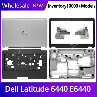 New Original For Dell Latitude 6440 E6440 Laptop LCD back cover Front Bezel Hinges Palmrest Bottom Case A B C D Shell