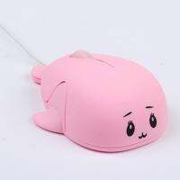 SmartPhonemall Cute Cartoon Wired Mouse Girl Office Home Laptop Mouse(Pink)