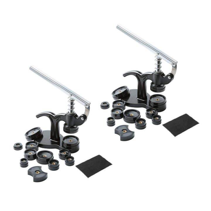 28Pcs Watch Press Set,18mm to 50mm Watch Case Closer,Watch Repair Kit