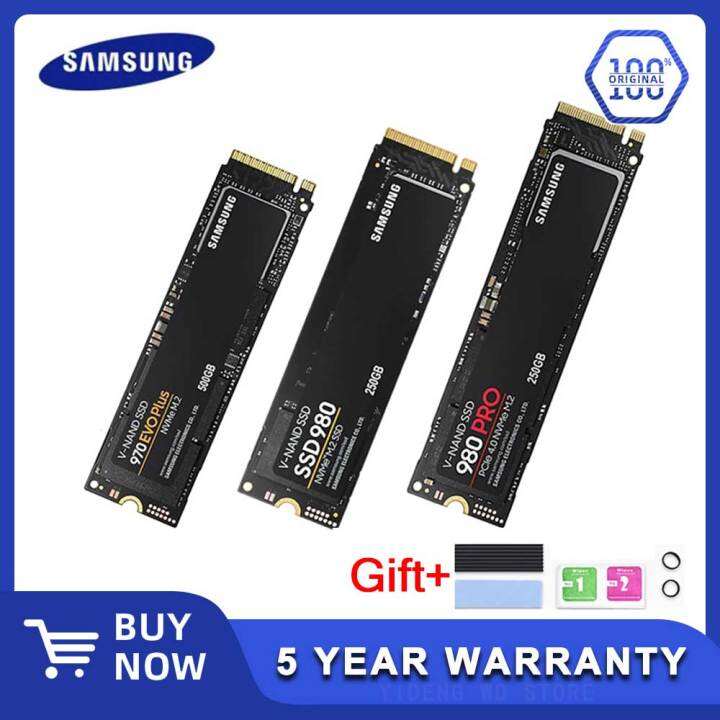 Samsung 970 Evo Plus 980PRO 980 PRO M.2 SSD 500GB 1TB 2TB Nvme Pcie ...
