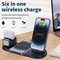 6 In 1 Wireless Charger สำหรับ 141312 Pro Max 11 Seriesxs Max, 76 Se 6543, Pro Fast Charging Station